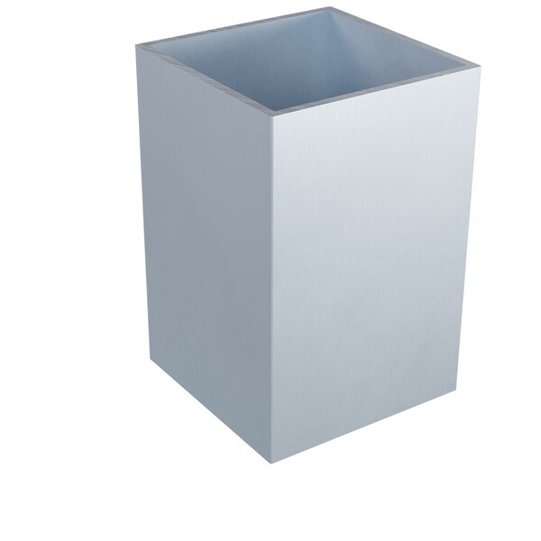 Designs Of Distinction 3" SQ. x 4.5"H Brushed Aluminum Metal Sleeve 01SLV345BA1 - main
